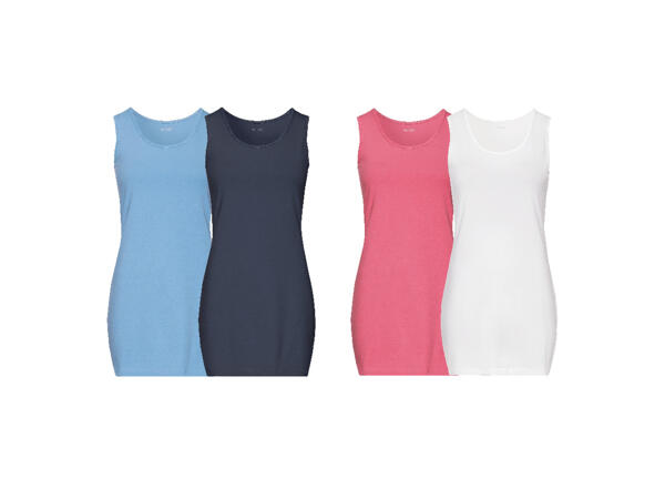 Långt linne, 2-pack