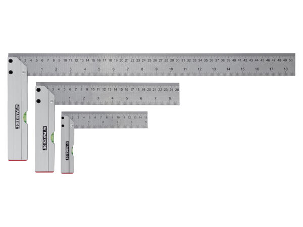 Try Square Set, Ruler and Level or Saw Angle Guide
