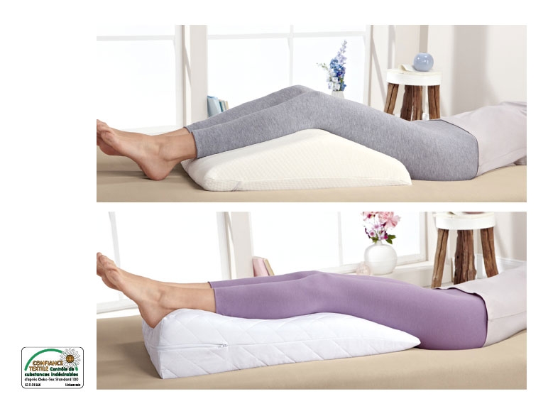 Coussin réhausse-jambes/ coussin d'appui