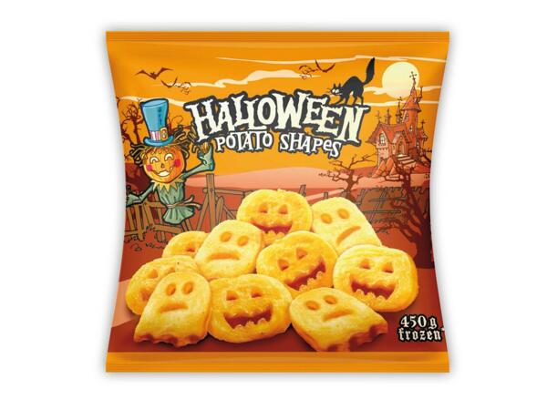 Halloween Potato Shapes
