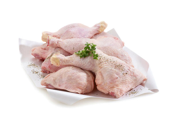 Cuisse de poulet avec dos