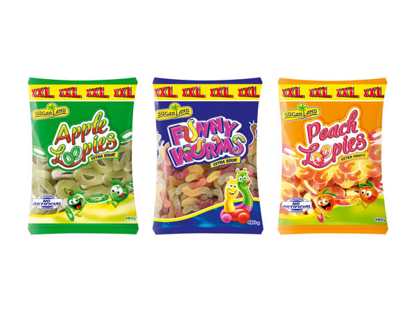 Bonbons fruités XXL