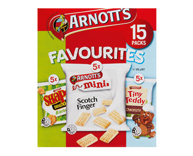Arnott's Favourites Variety 15pk/375g
