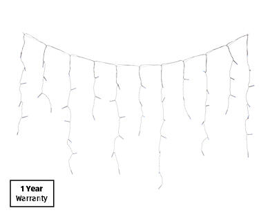 600 LED Solar Icicle Lights
