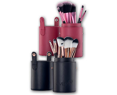 OMBIA COSMETICS Kosmetikpinsel-Set, 7-teilig