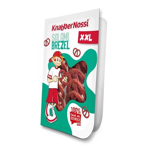KNABBER NOSSI XXL Salami Brezel