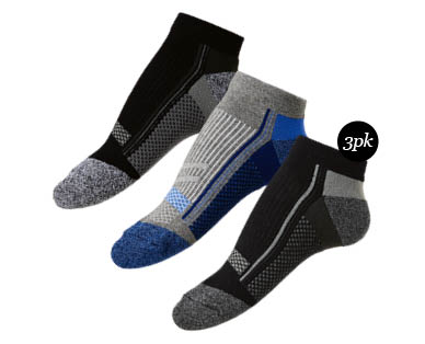 Mens Fitness Socks 3pk