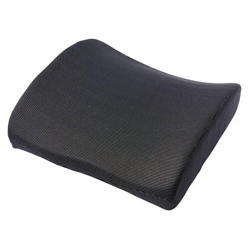 Memory Foam Cushion Lumbar Support, Black