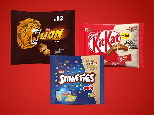 Lions, Kit Kat oder Smarties Minis