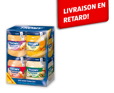 Sauces pour fondue THOMY(R)