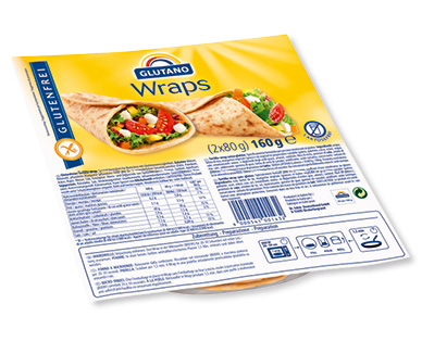 Wraps GLUTANO