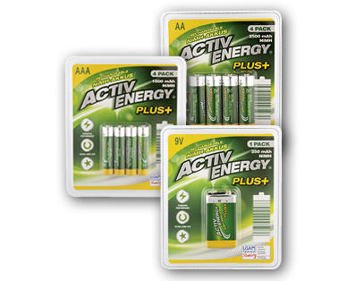 ACTIV ENERGY NiMH Hochleistungsakkus