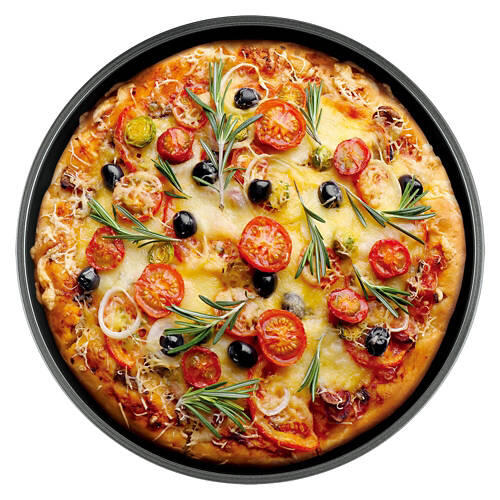 Deep Dish Pizza Pan, Gray