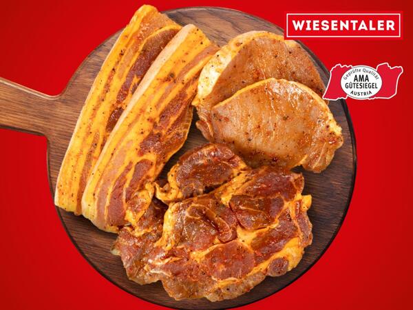 Frischer Grillmix mariniert