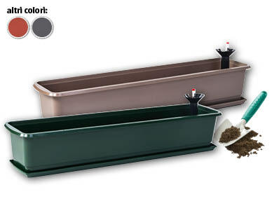 GARDENLINE(R) Set di fioriere con sistema d'irrigazione