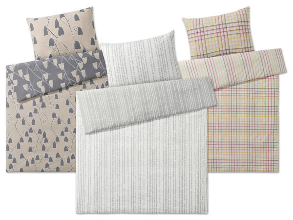 MERADISO(R)PURE COLLECTION Renforcé-Wendebettwäsche, Normalgröße
