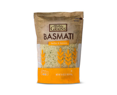 Earthly Grains Flavored Basmati or Jasmine Rice