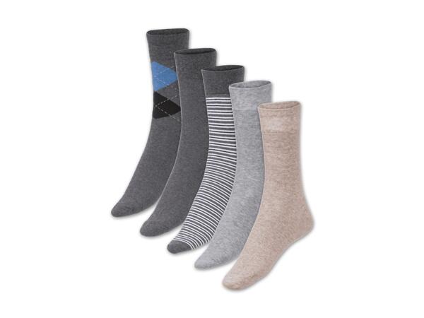 Herren Socken, 5 Paar