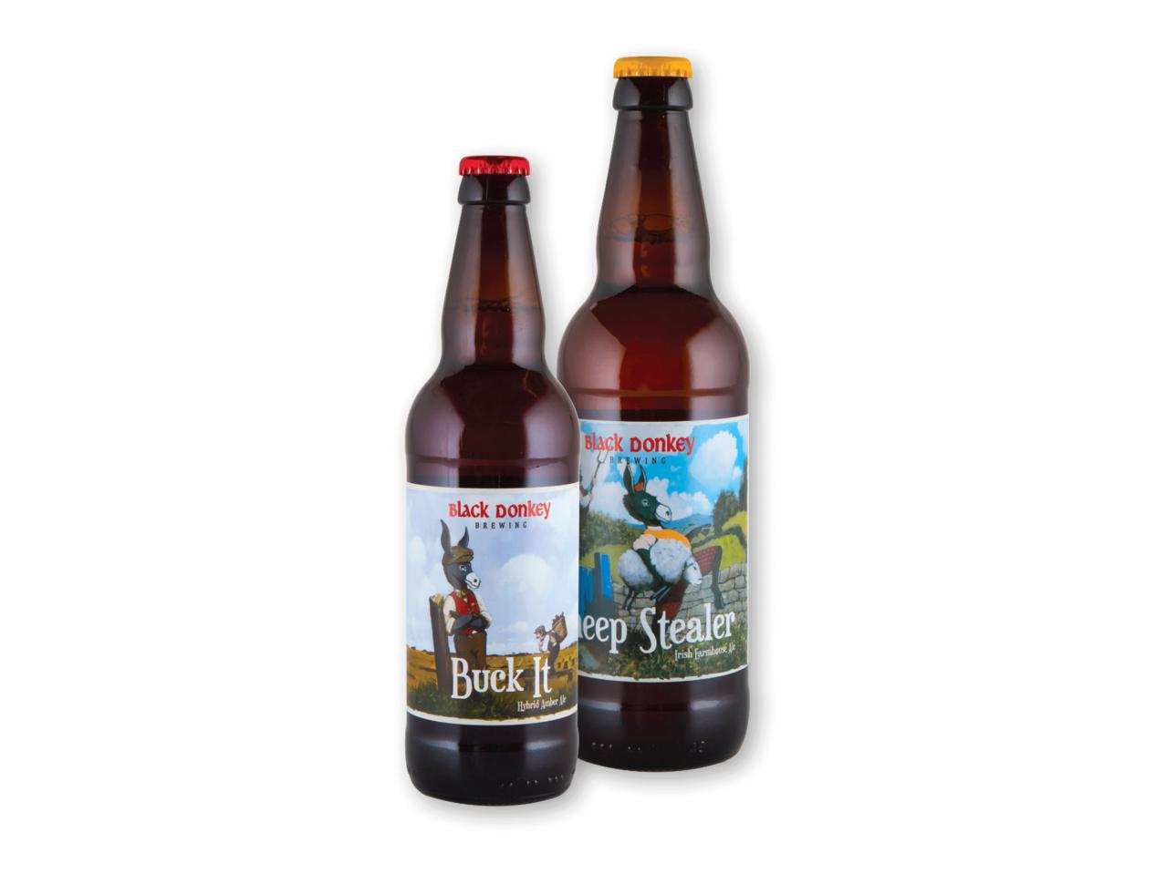 BLACK DONKEY Amber Ale/Irish Farmhouse Ale