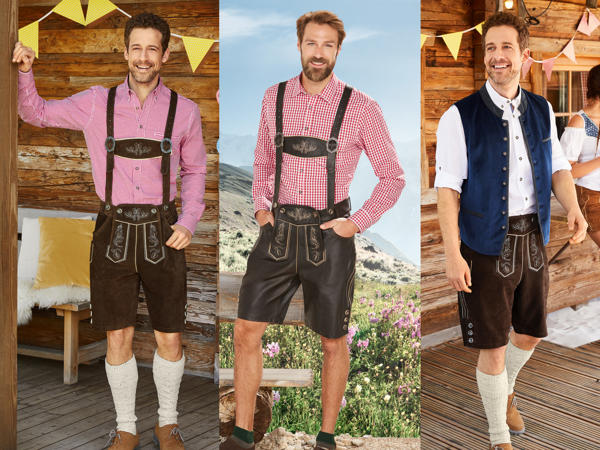 LIVERGY(R) Herren Lederhose1