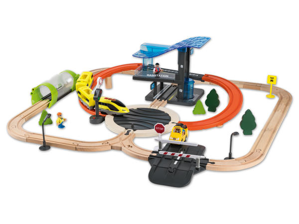 PLAYTIVE JUNIOR(R) Eisenbahn-Set Future, 56-teilig