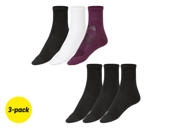 Sportstrumpor, 3-pack