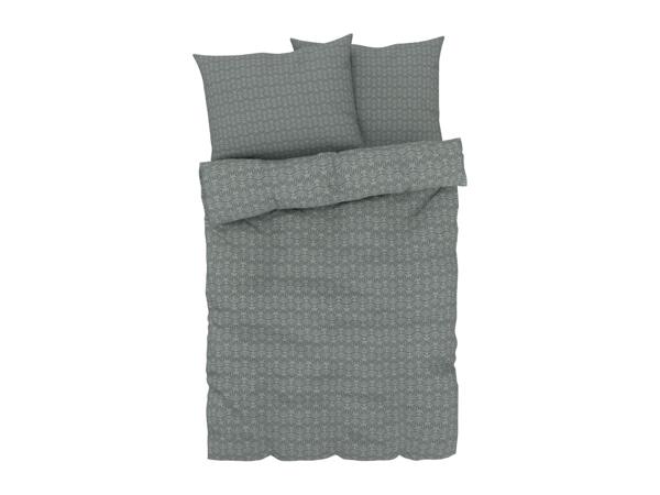 Livarno Home Grey Renforcé Bedlinen - King