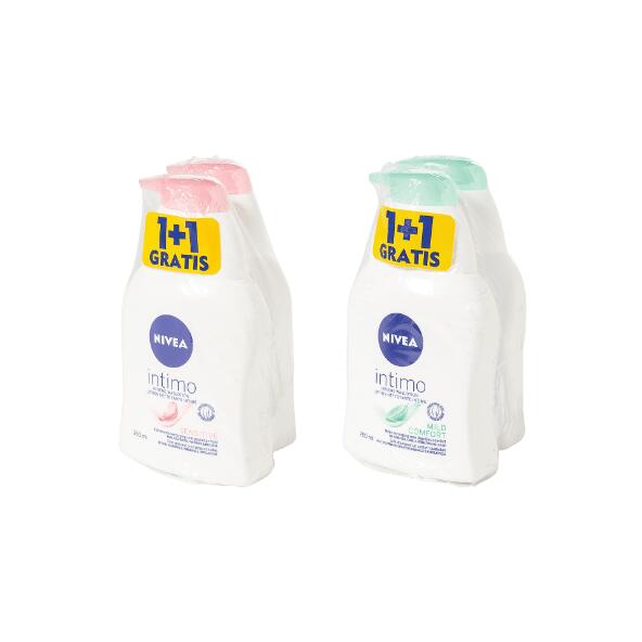 NIVEA(R) 				Lotion lavante intime, 2 pcs