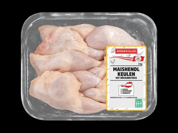 Frische Maishendl Keulen
