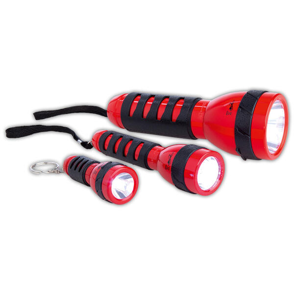 LED-Taschenlampen "Power" 3er-Set