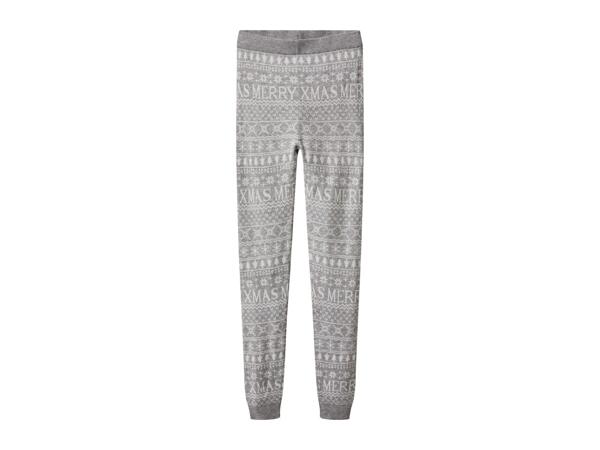 Esmara Ladies' Grey Christmas Leggings