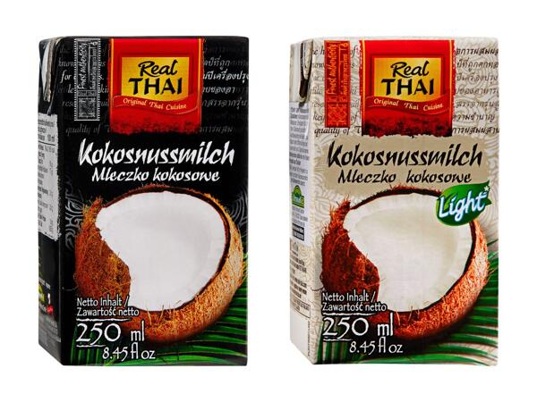 Lait de coco Real Thai