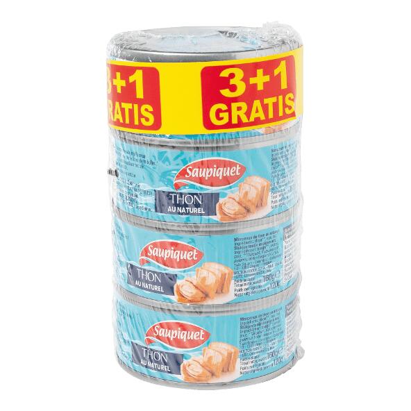 SAUPIQUET(R) 				Thunfisch, 4er-Packung