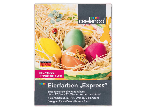 CRELANDO(R) Eierfarben-Set