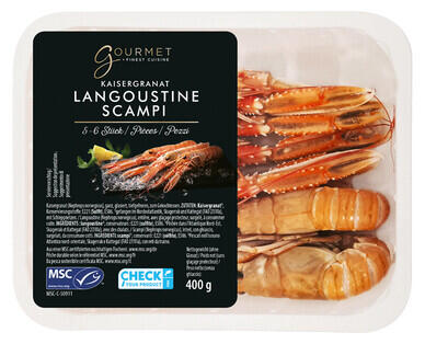 GOURMET 
 GANZE SCAMPI