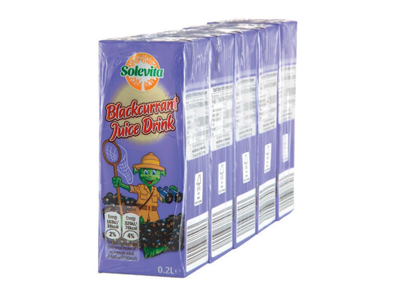 SOLEVITA Blackcurrant Juice Drink