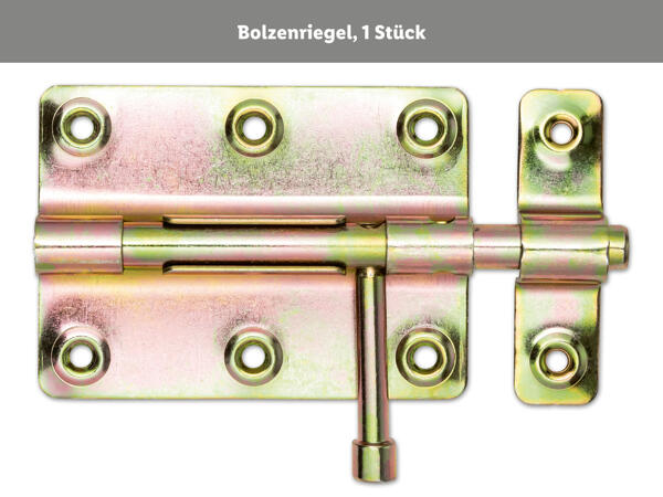 Scharniere-/​Riegel-/​Bänder-Sortiment
