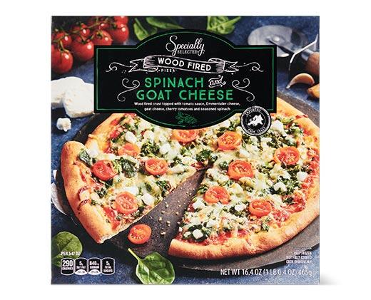 Specially Selected 
 Spinach & Goat Cheese or Goat Cheese & Fig Pizza