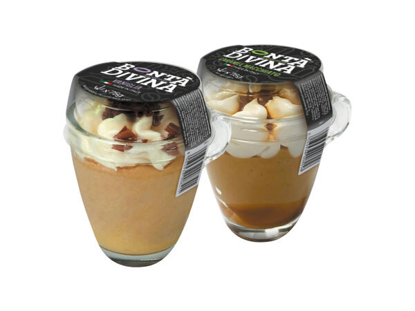 Caramel macchiato Dessert or Vanilla coffee Dessert