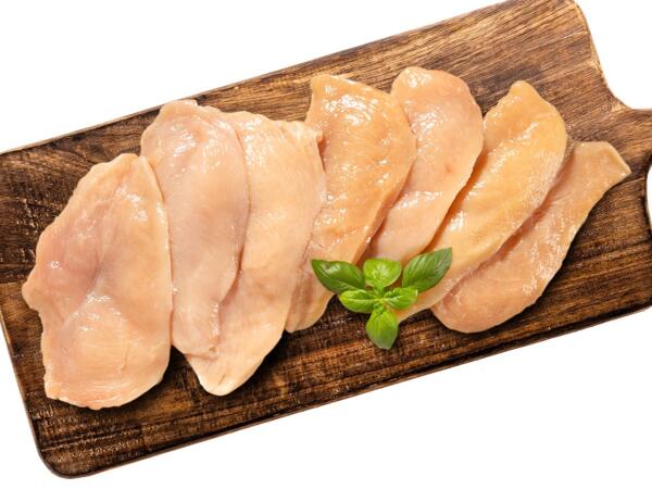Frische Hendl Filetschnitzel