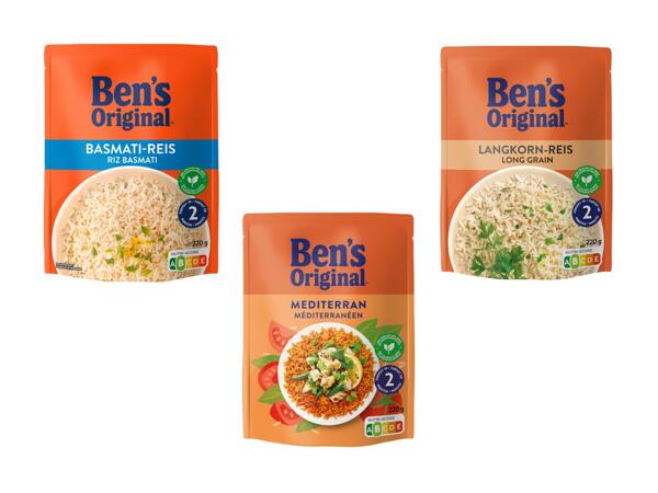 Ben's Original (valable uniquement en Suisse alémanique et en Suisse romande)
