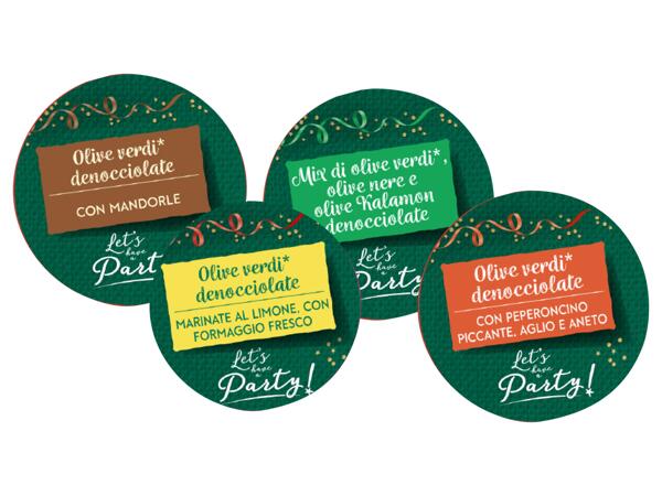Olives selection