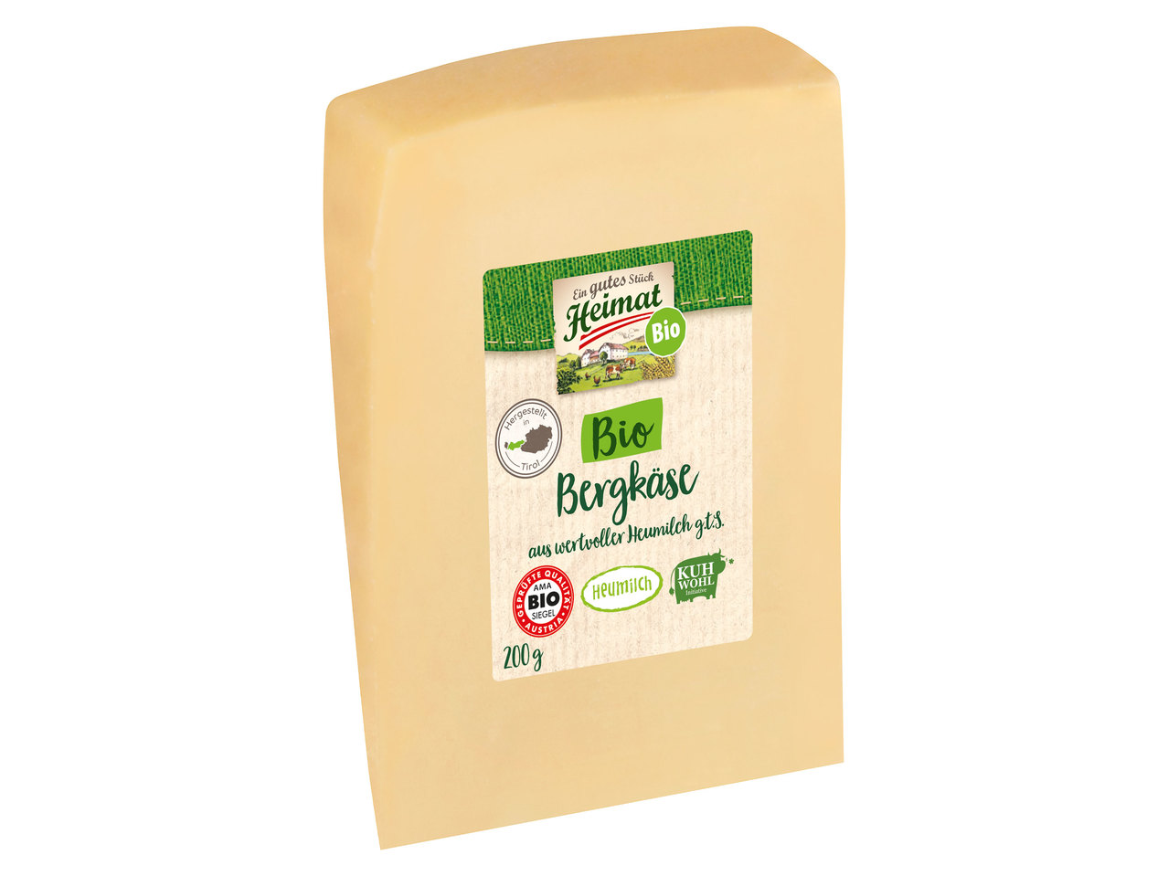 EIN GUTES STÜCK HEIMAT BIO Bio-Bergkäse