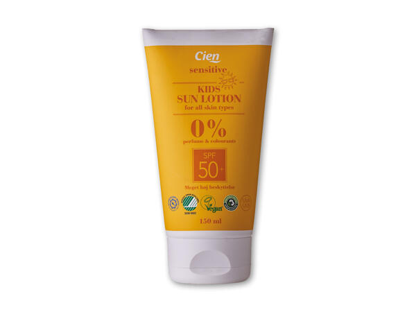 Kids sun lotion