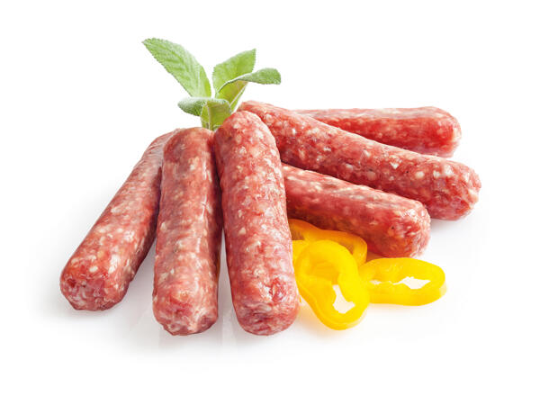 Beef Sausages with Speck