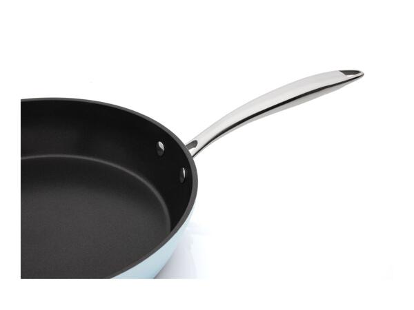Ernesto 28cm Cast Aluminium Frying Pan - Blue
