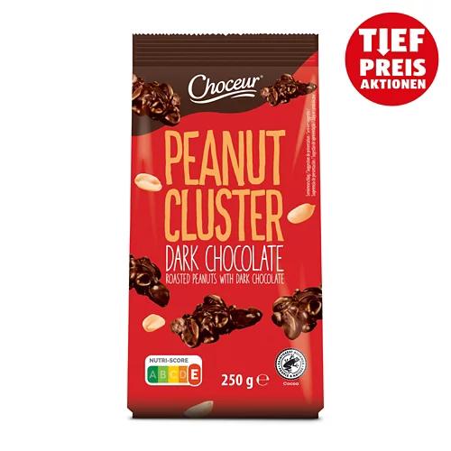 CHOCEUR Peanut Cluster, Dunkel