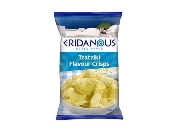 Greek-Flavoured Crisps