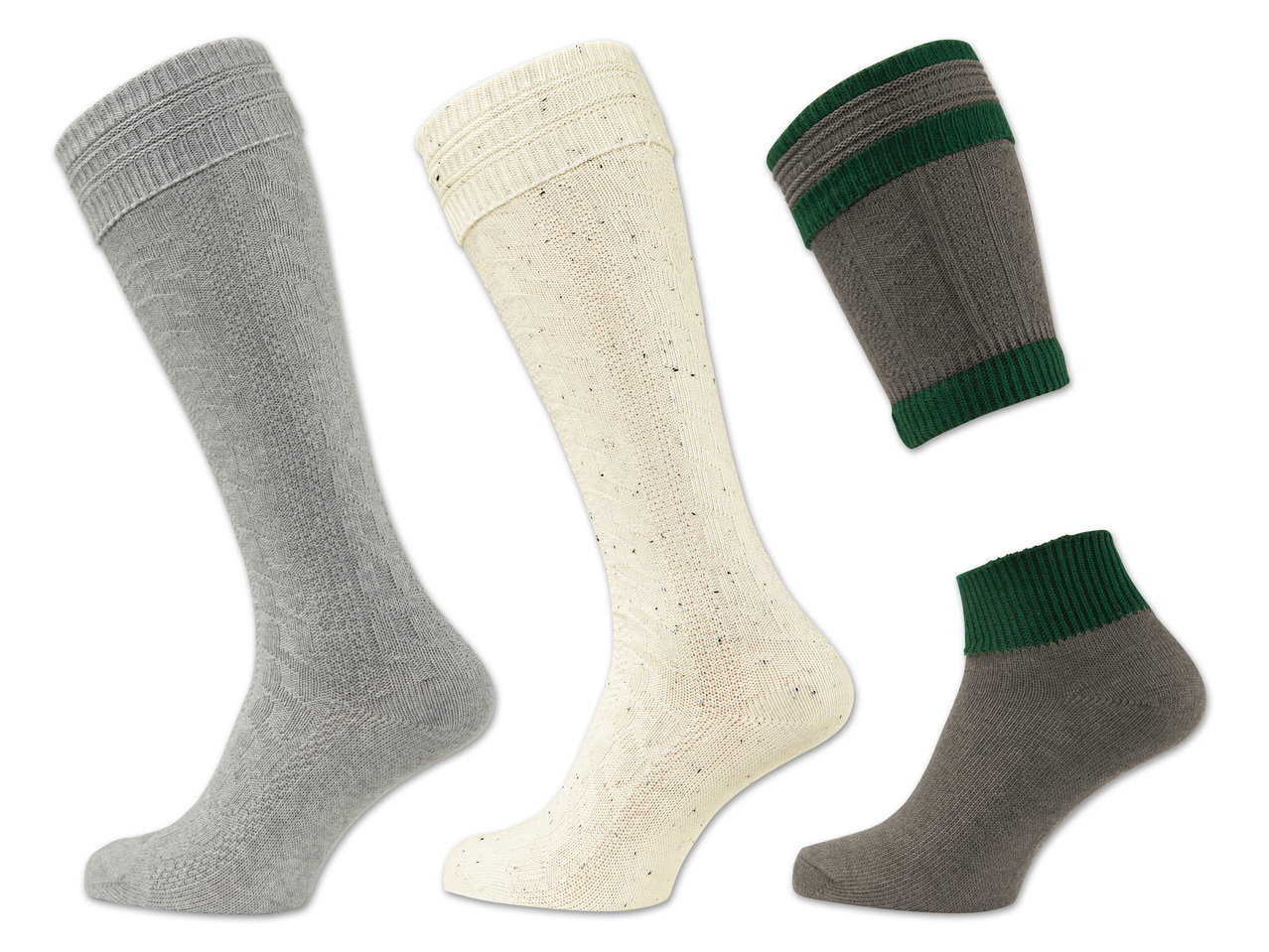 LIVERGY(R) Herren Trachtenstutzen oder -socken mit Loferl1