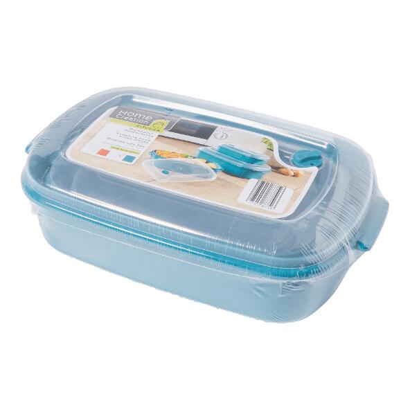 HOME CREATION KITCHEN(R) 				Boîtes pour micro-ondes, 3 pcs